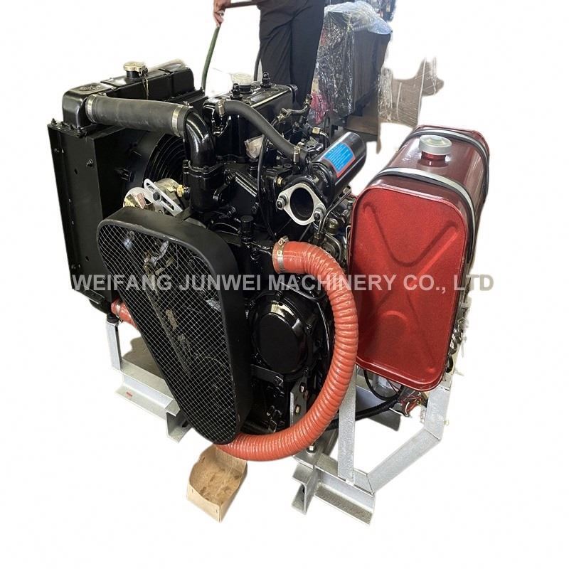 22 HP Water Cooling Twin Cylinder 4 Stroke Small Marine Diesel Engine