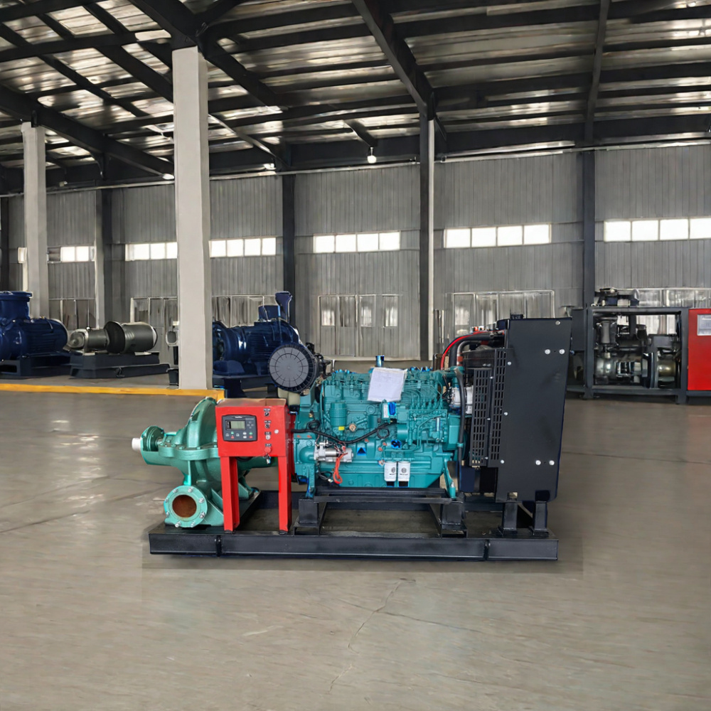 China-Made Agricultural Irrigation Farm Diesel Engine Water Pump Set 6 12-Inch Powered Centrifugal Theory for Sewage Use