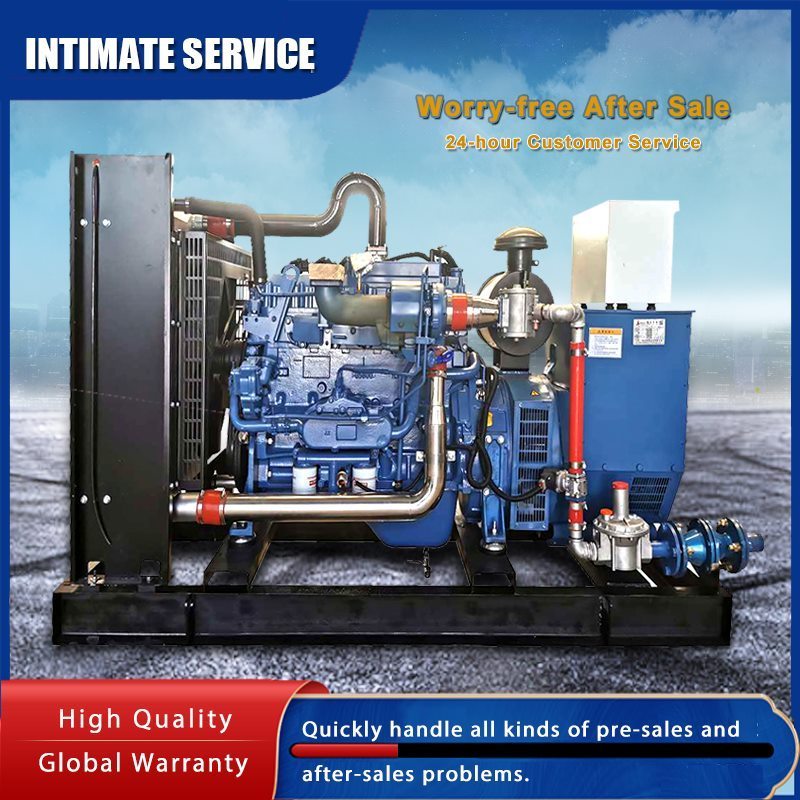 Small Natural Gas Genset Biogas Generator in Factory Price