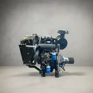 20HP 20KW Water-Cooled Diesel Engine 4-Stroke with 3000RPM Electric Start Two Cylinder for Industrial Use