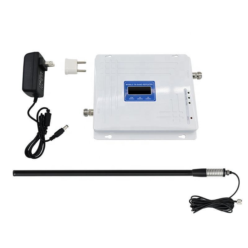 4G 5G Dual Band Cellular Repeater with High Gain Antennas Mobile Cell Phone Signal Booster Kit for Home Vehicle