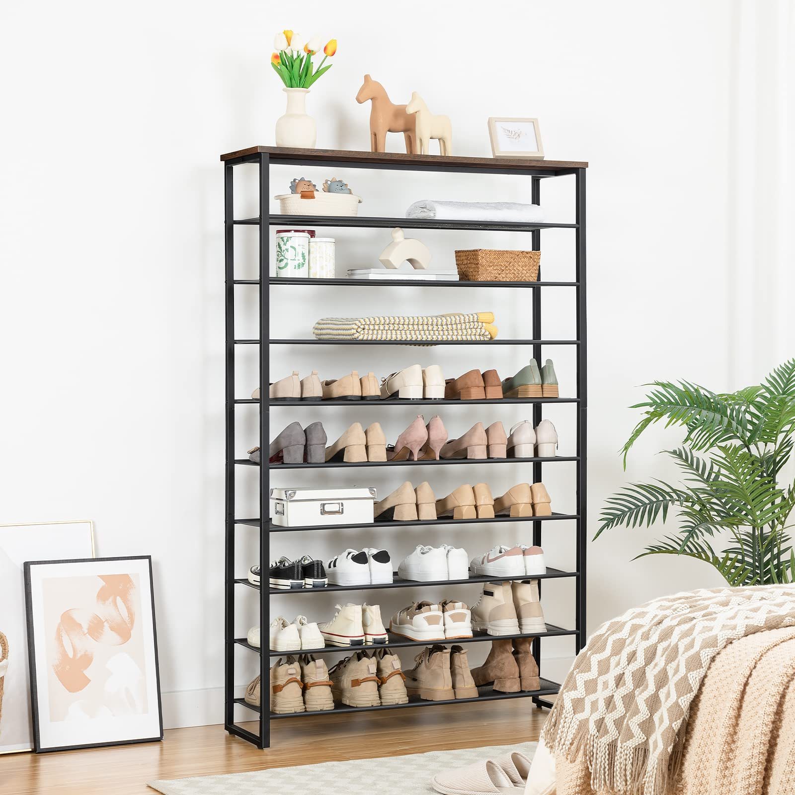 Wholesale Popular Living Room Sets Shoe Rack,Large Shoe Organizer Shelf,Shoe Storage for Entryway,Hallway,Dorm Room