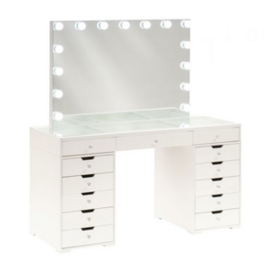 Hot sale room furniture european white gloss dressing table