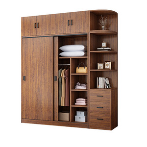 Wholesale Of New Products Wardrobe Bedroom Furniture Closet Storage & Organization Modern Sliding Door Storage Closet Organizer