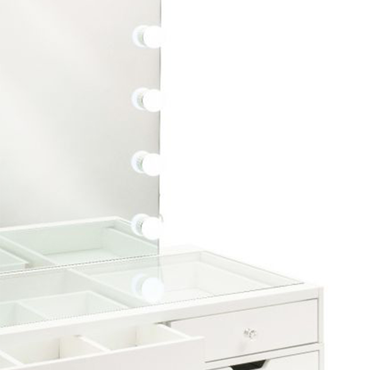 Hot sale room furniture european white gloss dressing table