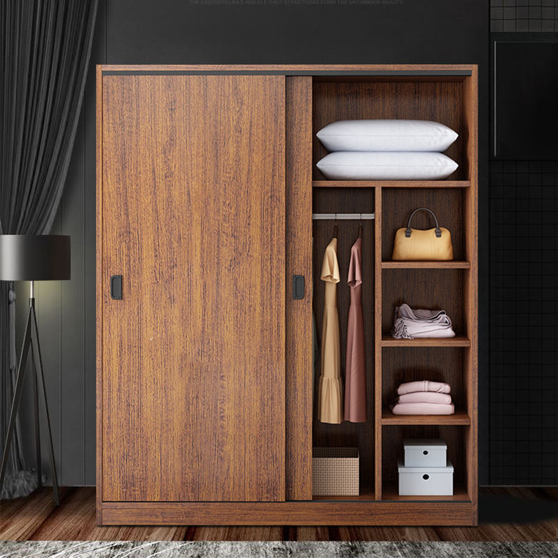 Wholesale Of New Products Wardrobe Bedroom Furniture Closet Storage & Organization Modern Sliding Door Storage Closet Organizer