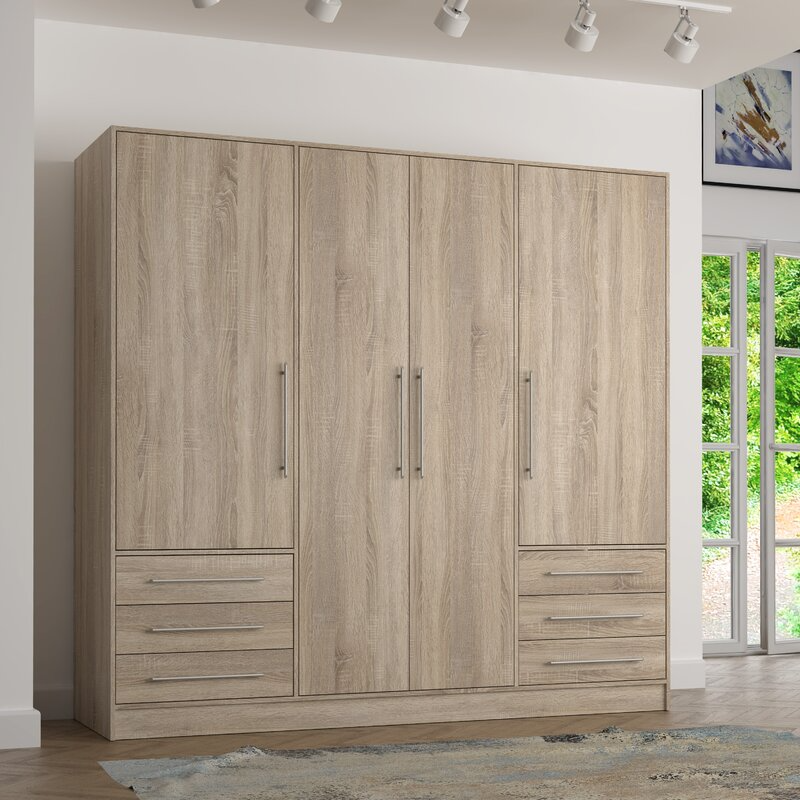 Factory direct selling bedroom furniture minimalist custom wardrobe closet