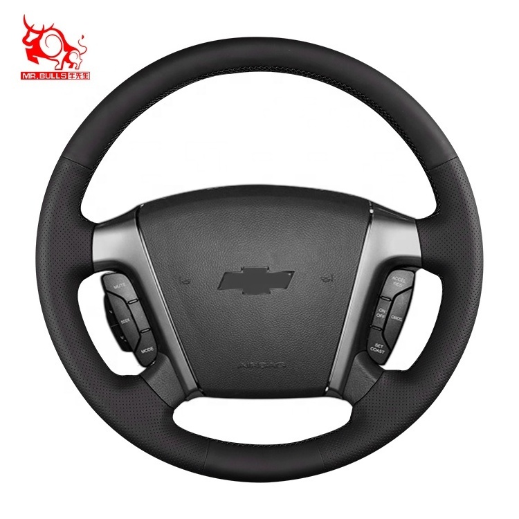 car accessories used cars hand sewing leather steering wheel cover designer for Chevrolet Captiva