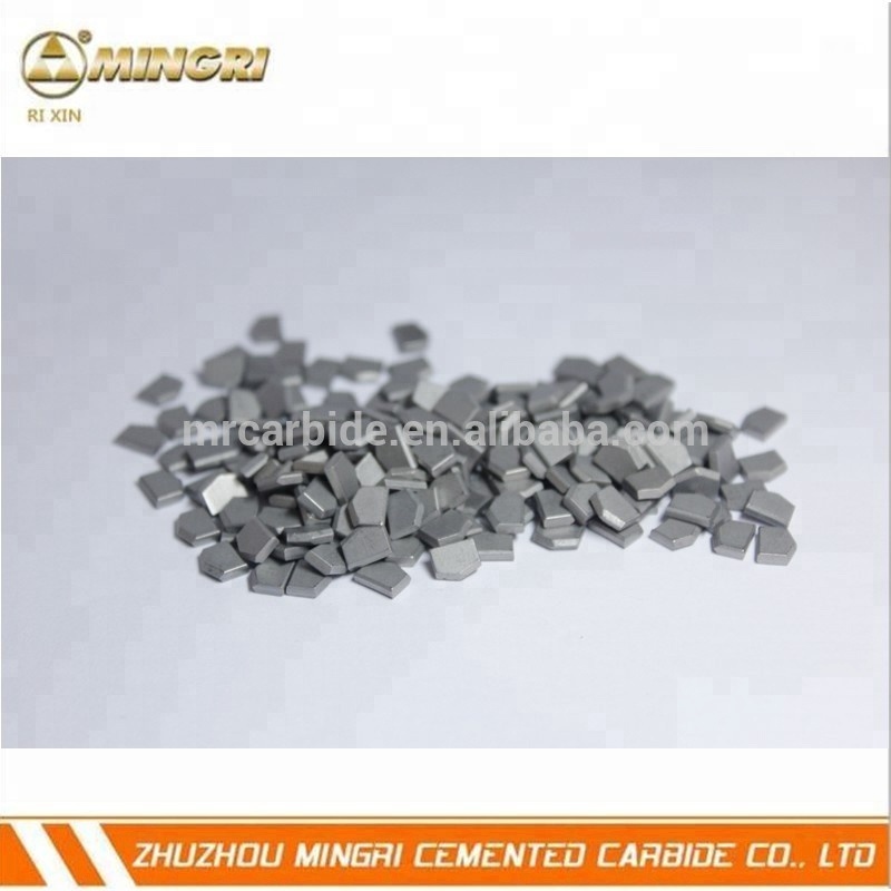 Electric hammer percussion drilling tungsten carbide tips