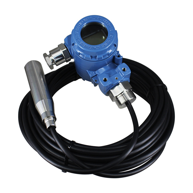 12-30VDC rs485 4-20mA+Hart 0-200m 1000m measuring range liquid water radar level transmitter ultrasonic displacer level sensor