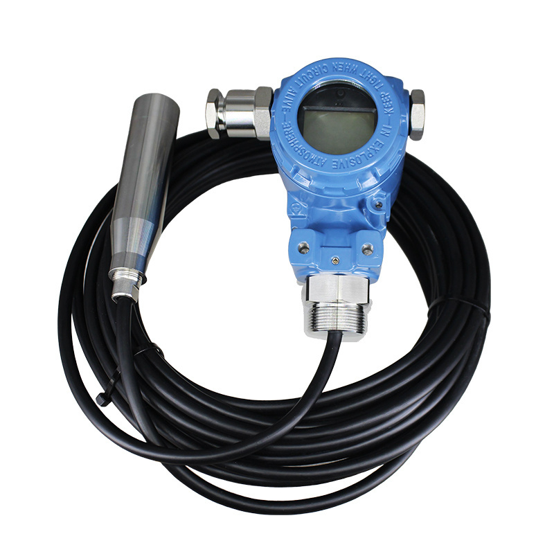 12-30VDC rs485 4-20mA+Hart 0-200m 1000m measuring range liquid water radar level transmitter ultrasonic displacer level sensor