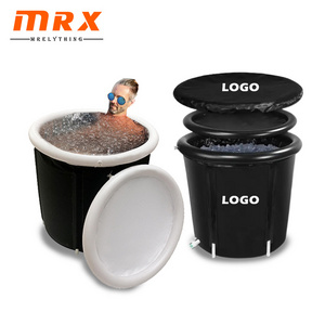 MRX super lightweight inflatables ice bath pool for fitness sport recovery cold plunge pools ice cover portable ice bath