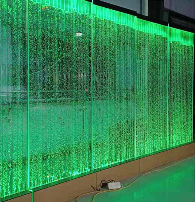 Screens & Room Dividers Custom Made Acrylic Decorative Bubble Wall Water Dancing Wall Indoor Screens Partitions