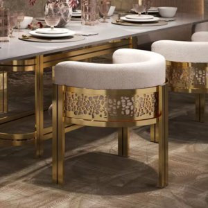 Modern Luxury Accent Chair Furniture in Gold Stainless Steel Velvet Lounge Chair Dining Room Hotel Cafe Home Club Reception