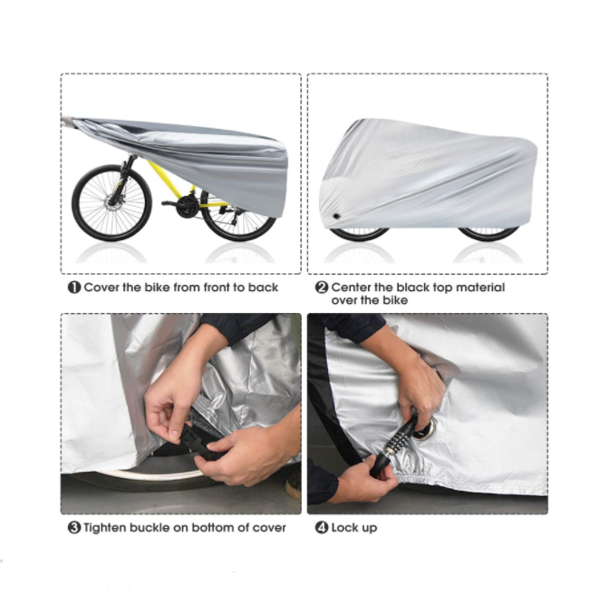 bike cover open road landscape bike rain cover waterproof bicycle cover sun shade