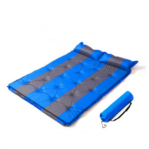 camping mattress foam self inflatable double people air mattresses with pillows foldable mattress for travel picnic beach