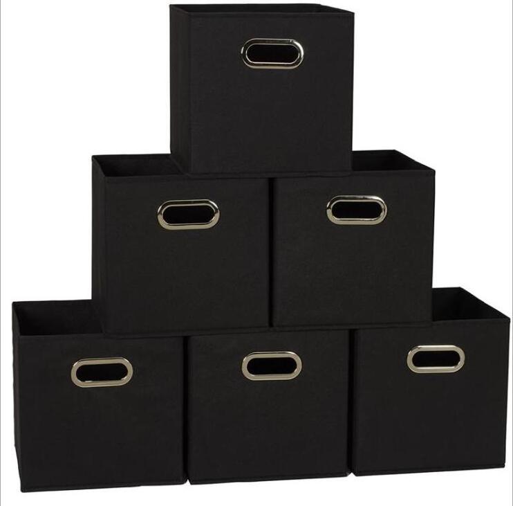 Foldable Large-Capacity Storage Bins Collapsible Storage Bins Large Storage Baskets for Organizing