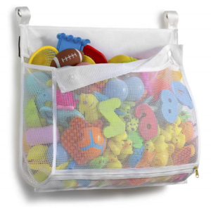 Baby Bath Toy Storage Bag with Suckers Mesh Net Bag Baby Toys Organizer Holder Children Water Toys Accessaries