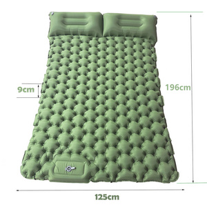 Thick widened Self inflating Sleeping Pad Sleeping Mat Foot Pump Camping Pad Outdoor inflatable Camping Mat