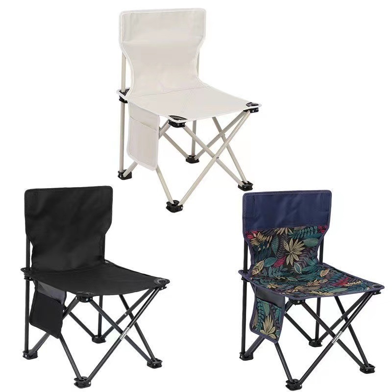 Camping Chair Outdoor Furniture Custom Logo High Back Recliner Relax Lightweight Foldable Portable Adjustable Camping Chair