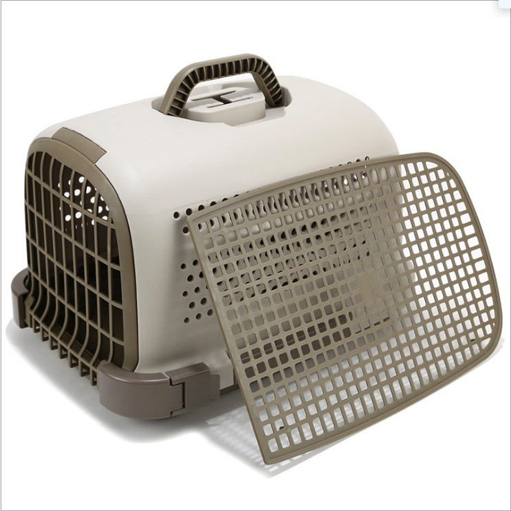 Transport Pet Portable Cage Box Travel Carrier Dog Cage Plastic Box Go Out Pet Flight Case Pet Carrier Box