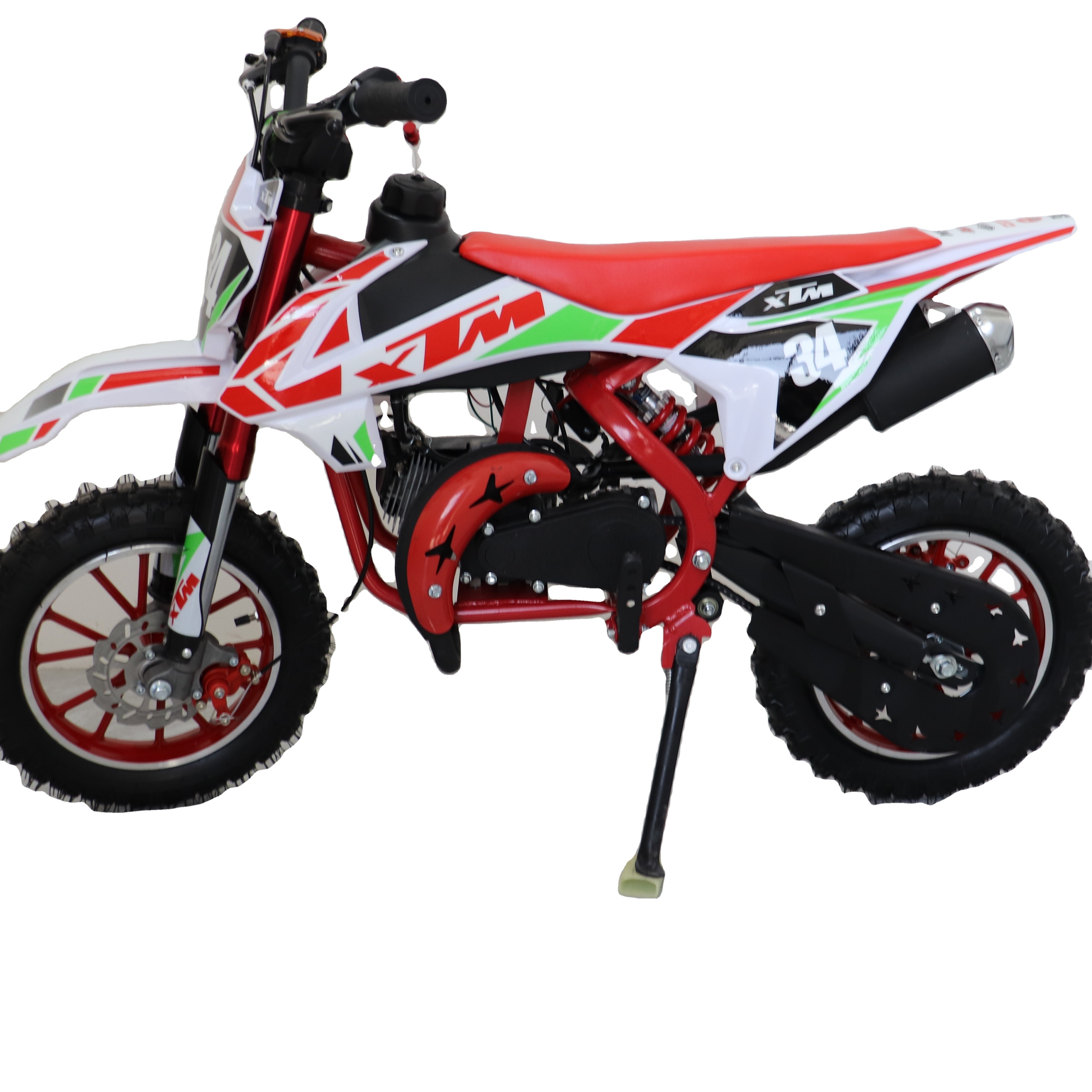 Factory direct sell   2 stroke motor  49cc 50cc  mini motor kids  pocket bike