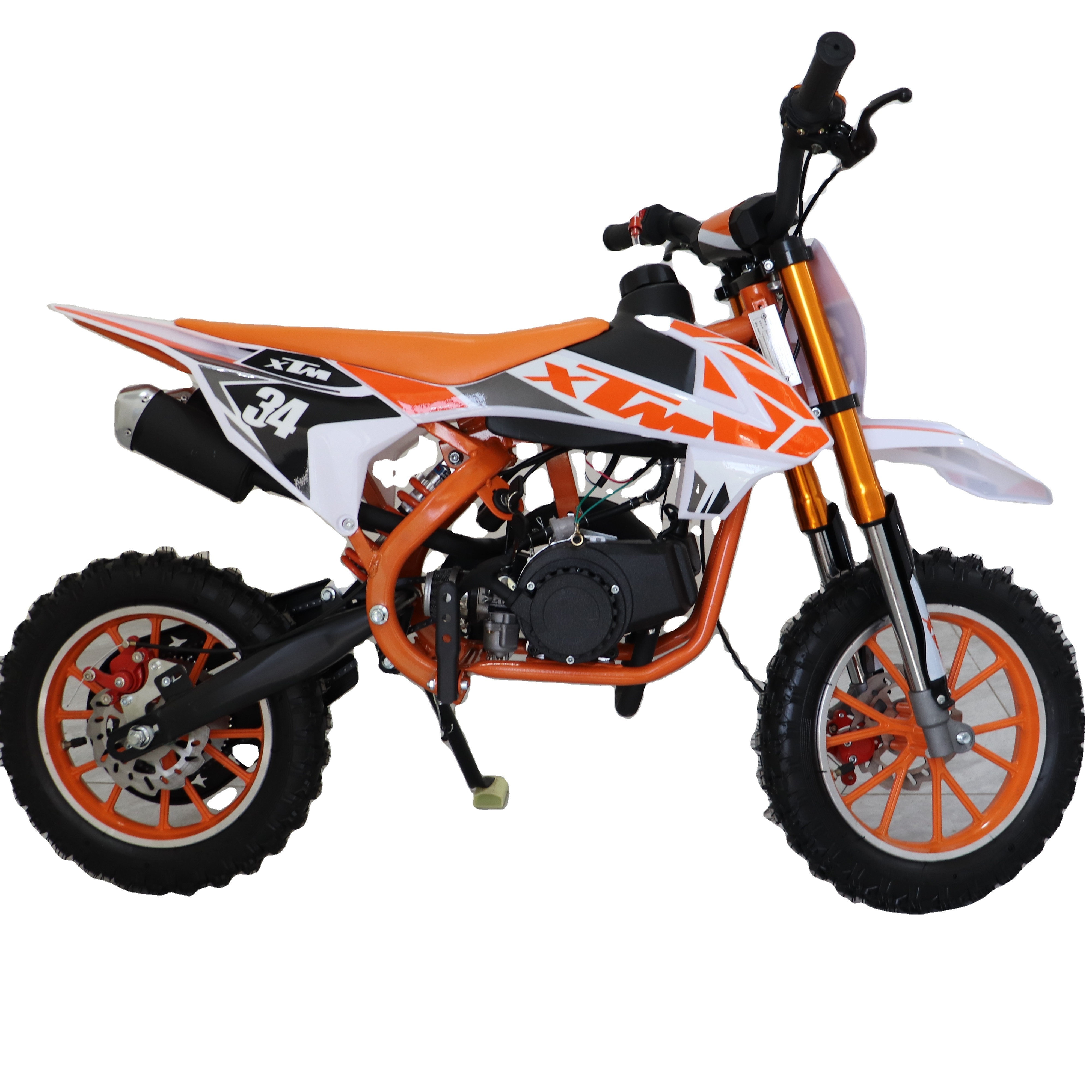 2  stroke kids automatic petrol engine for  8 years old super 49cc electric sports  mini dirtbike motorcycles