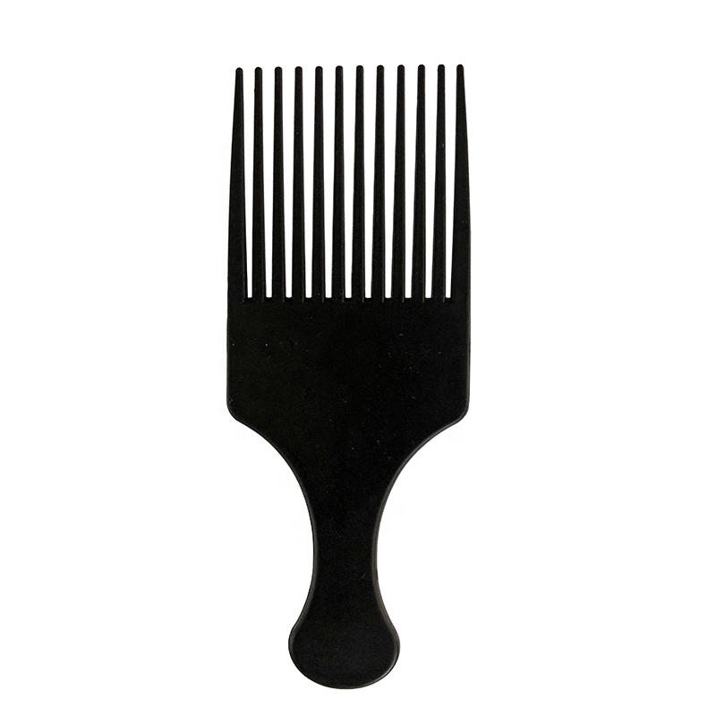 Professional Private Label Anti Static Plastic Afro Hair Straigherning Comb