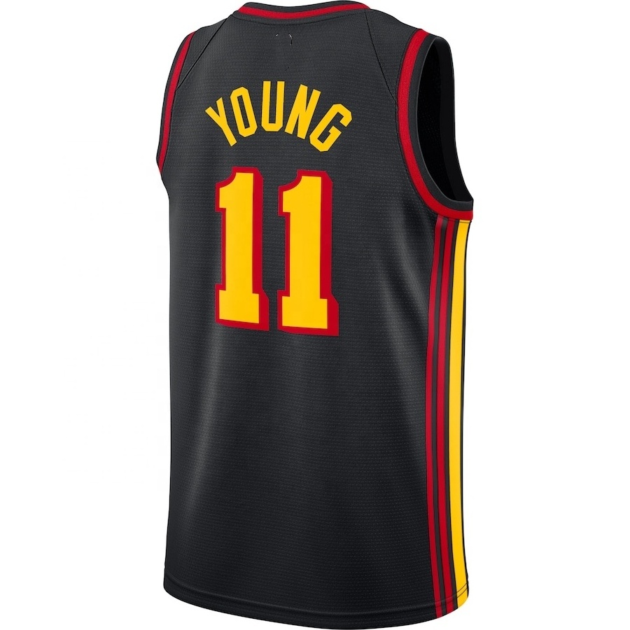 2022-23 Atlanta Hawk Basketball Jersey #11 Trae Young Statement Edition Jersey