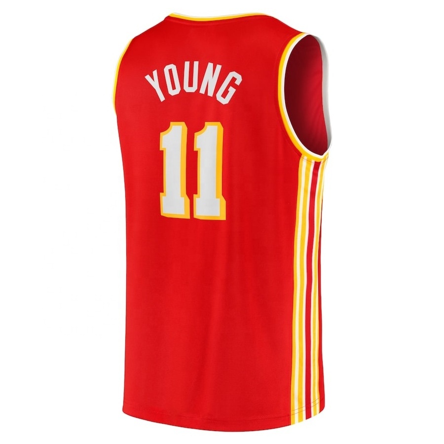 2022-23 Atlanta Hawk Basketball Jersey #11 Trae Young Statement Edition Jersey