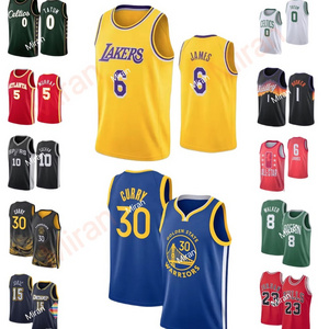 Wholesale Men's Nbaing Basketball Jersey Best Quality #24 Bryant #23  #6 James #30 Curry for 32 teams New Season 2024