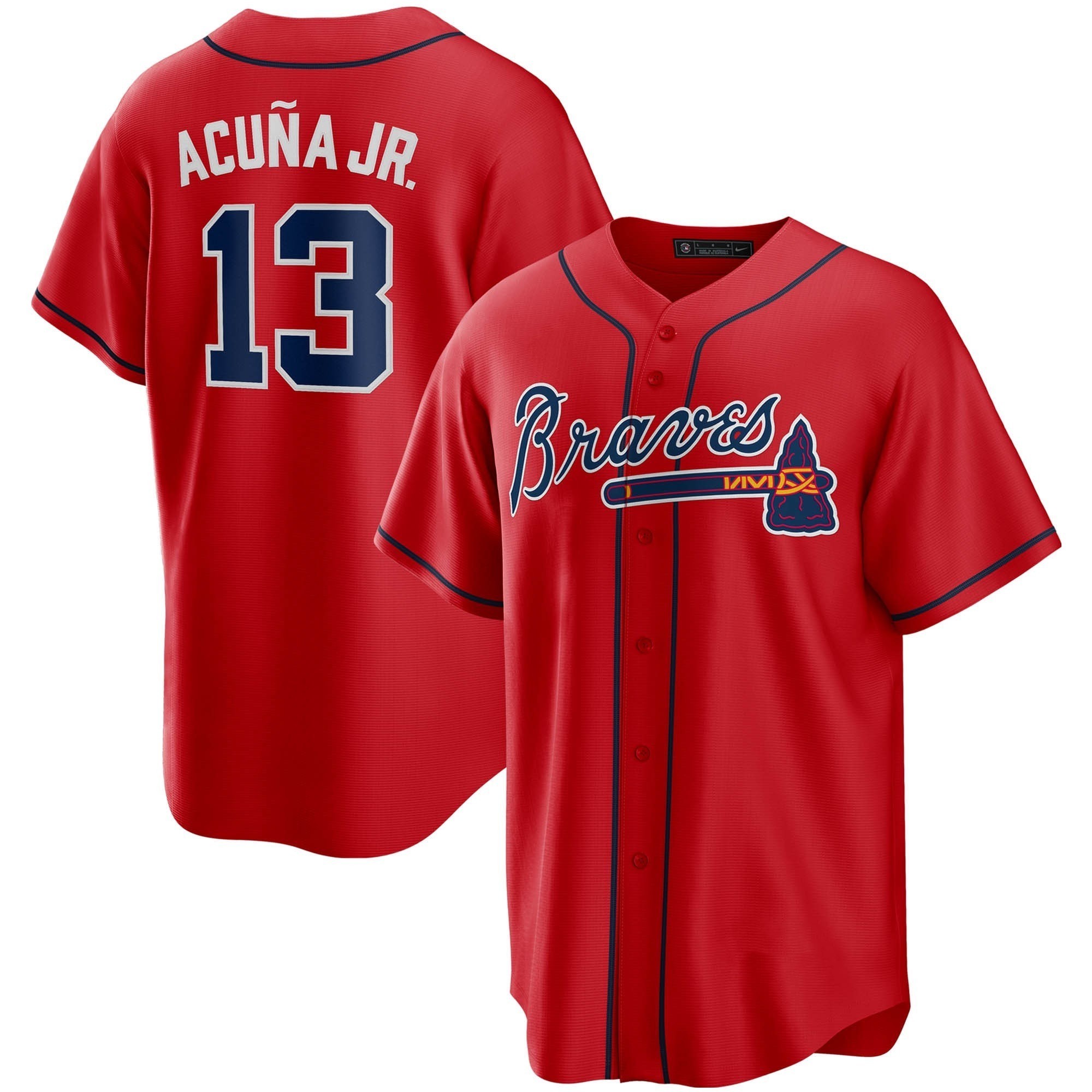 Cheap Wholesale 2023 New Stitched Atlanta Brave Baseball Jersey #13 Acuna Jr. #7 Swanson Hot Sale Embroidery Sports Jersey