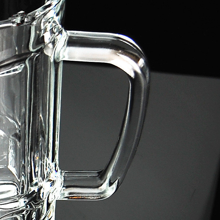 Quick Reply Crystal promotion Steins Diamond Handled Beer Cup Cold Tumbler Glss Cup beer stein with handle