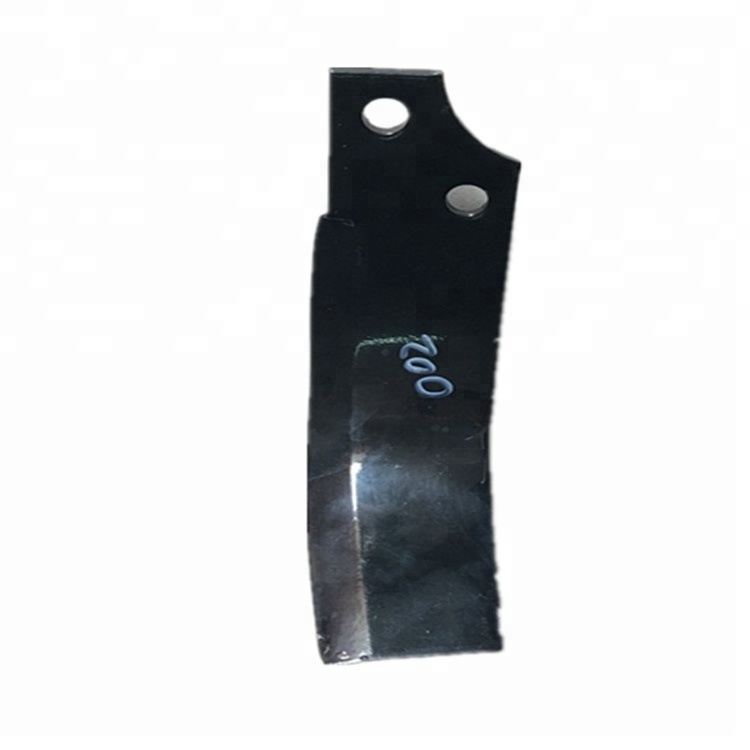 Rotary tiller blade C type hole 12.5mm Material 60Si2Mn