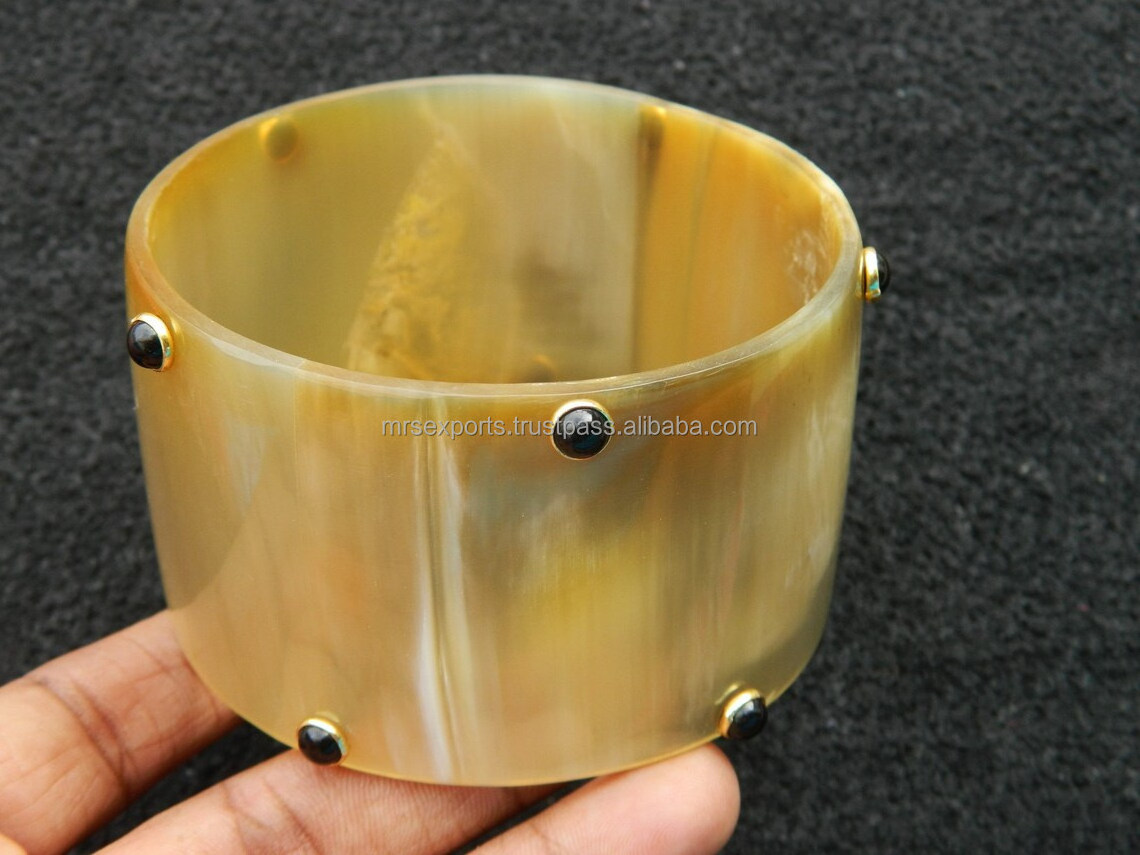 High Quality Standard Natural Finished Buffalo Horn Bangles Bracelets Jewelry At Affordable Prices, Handcrafted Bangle Bracelet