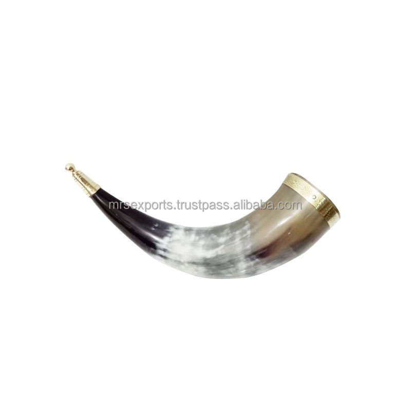 Nordic Elegance: Safely Sip from our Handcrafted Viking Drinking Horns At Cheap Prices By Manufacturing Company M R S EXPORTS