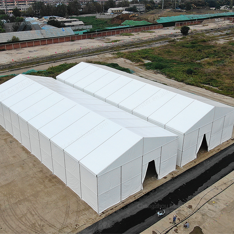 Outdoor Industrial Structure Aluminum Tents Heavy Duty Warehouse Shelter Storage Tent