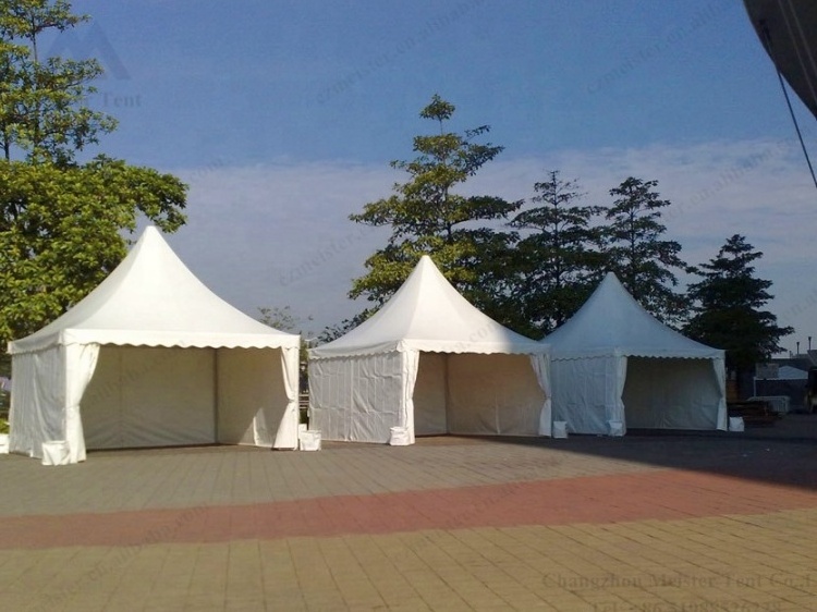 Outdoor aluminum trade show tent carpas para eventos pagoda tent