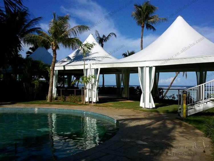 Custom 4x4 5x5 Aluminum Alloy Frame Party High Quality Outdoor Pagoda Wedding Tent for Events