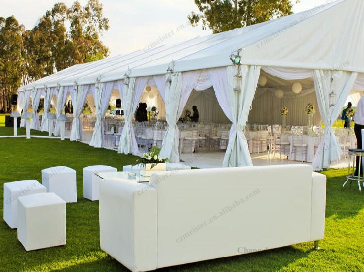 6x12m marquee festival event tent hall reception restaurant  with clear span size