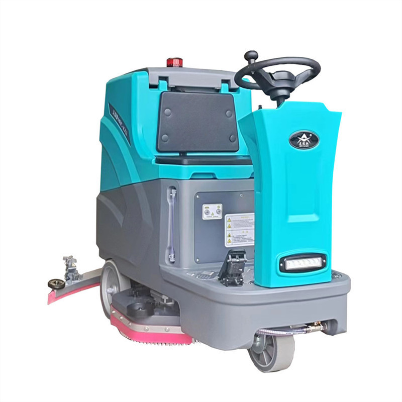 Multifunctional Ride-On Industrial Commercial Electric Square Scrubber-Sweeper Cleaning Machine