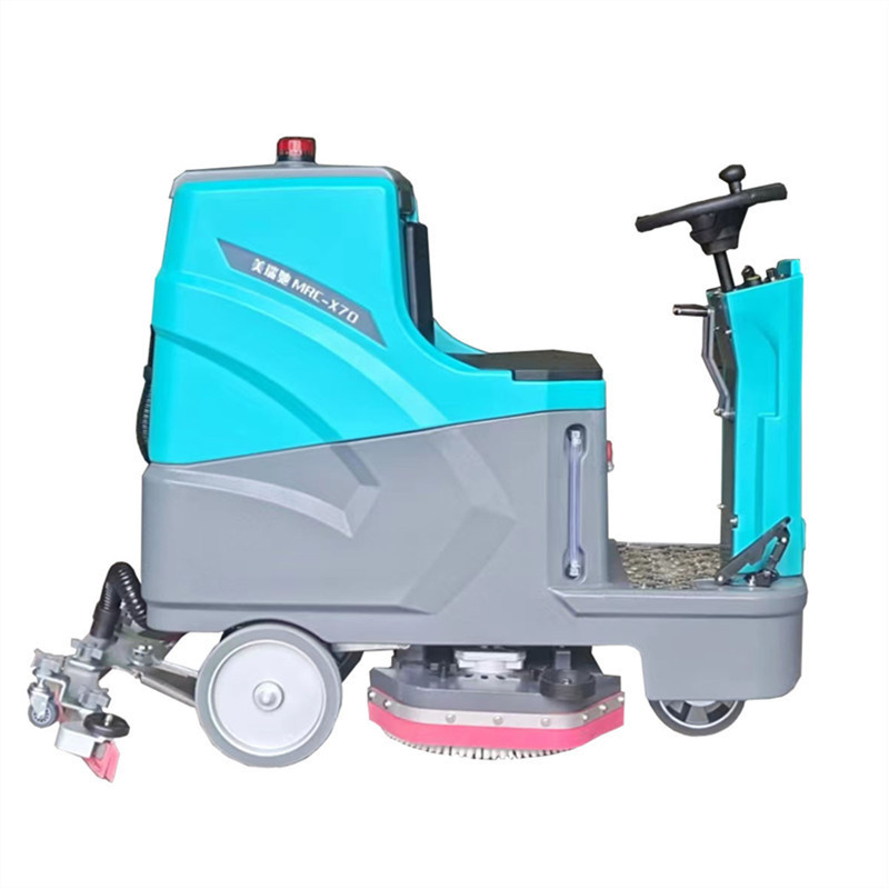 Multifunctional Ride-On Industrial Commercial Electric Square Scrubber-Sweeper Cleaning Machine