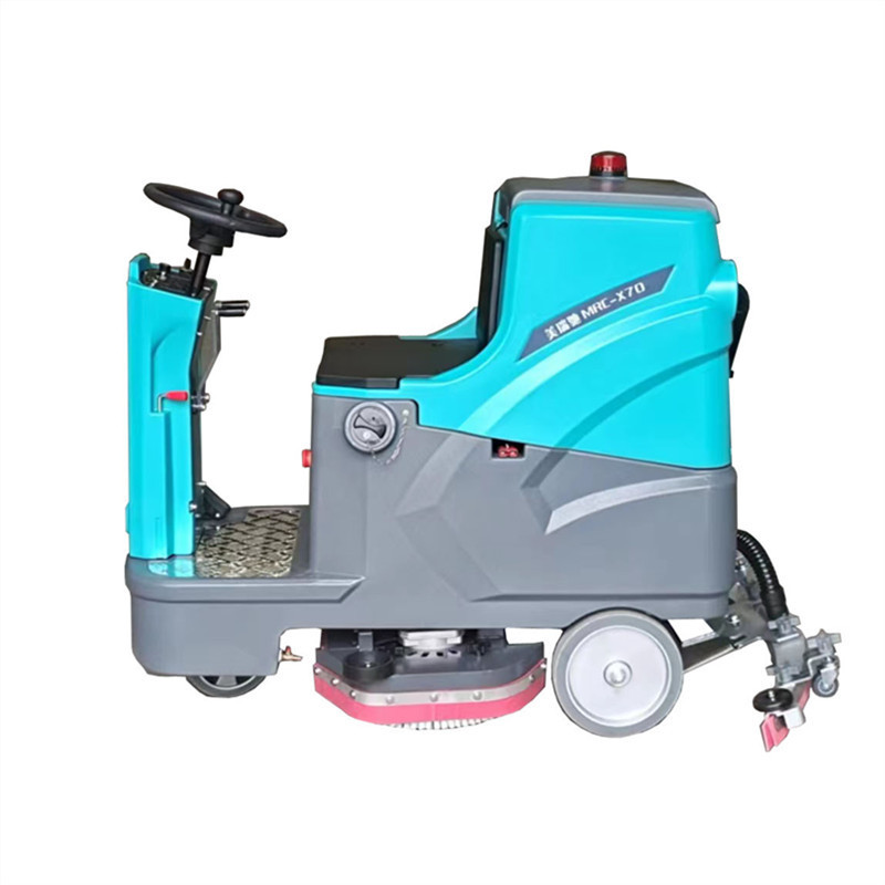 Multifunctional Ride-On Industrial Commercial Electric Square Scrubber-Sweeper Cleaning Machine