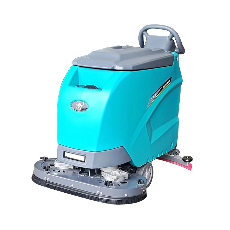 58/60L  Hand-pushed double-brush floor scrubber