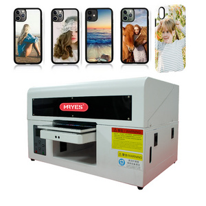 MRYES Suppliers To Print Custom Cell Phone Cases A4 UV Flatbed Cell Phone Case Printing Machine