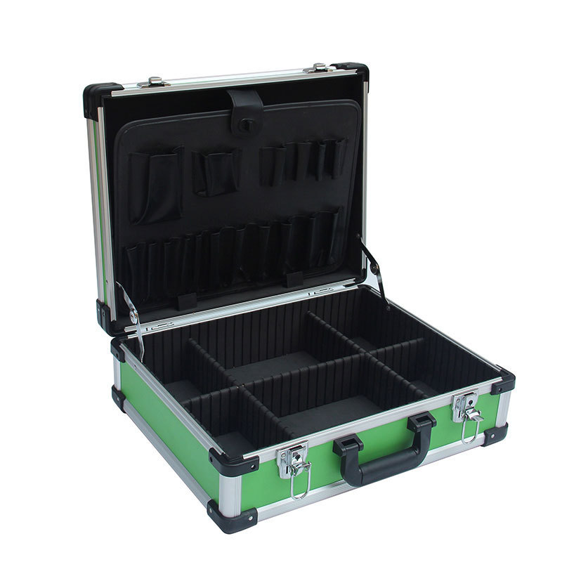 Standard Aluminum Tool Case With Divider And Tool Panel Professional Tool Case With Handle