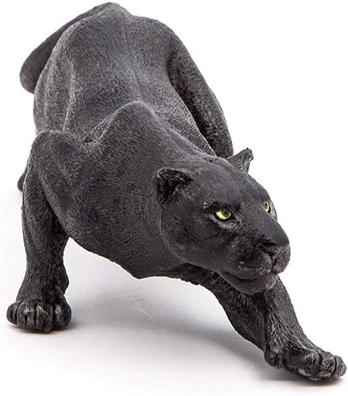 Custom Decorations Crafts Resin Statue Fiberglass Marble Metal Negro Pantera Escultura Lifelike Realistic Panther Figurine