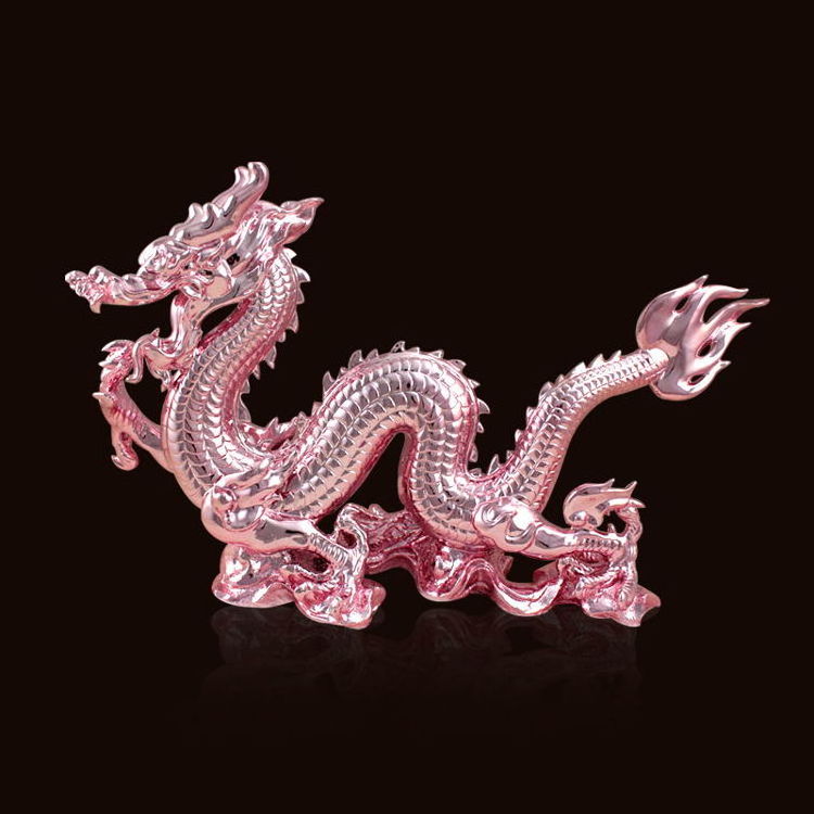 Lucky Chinese Dragon Home Office Fengshui Decor Dragones Chinos Figuras Luxury Chinese New Year Dragon Decoration