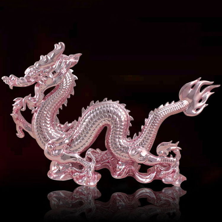 Lucky Chinese Dragon Home Office Fengshui Decor Dragones Chinos Figuras Luxury Chinese New Year Dragon Decoration