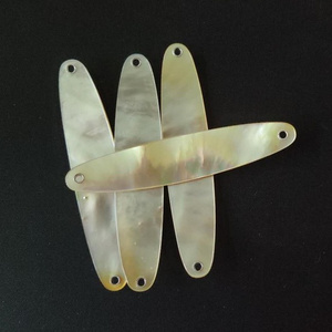 White Mother of Pearl Shell Seashell 85mm Fishing Lures Fishing Lures Ocean Fishing Spoon